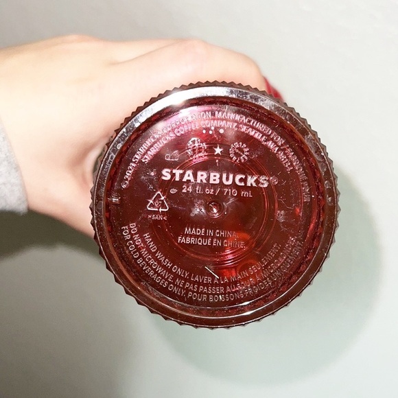 Starbucks ASU 24 OZ Studded Marroon Cold Tumbler Cup - Picture 4 of 6